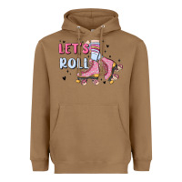 Toasted Coconut let's roll Heavyweight Hoodie - MaliasSmallBusiness
