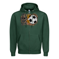 Sports Green it's game day y'all soccer Zipper Hoodie - JahusDesignShop