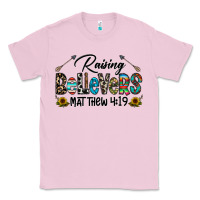 Bubblegum Pink raising believers Classic Tee - CowhideDigitalArt