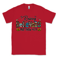 Red raising believers Classic Tee - CowhideDigitalArt