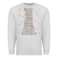 Dove Grey jesus names believe Premium Sweatshirt - MaliasSmallBusiness