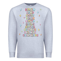 Heather Grey jesus names believe Premium Sweatshirt - MaliasSmallBusiness