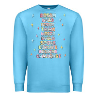Ocean Blue jesus names believe Premium Sweatshirt - MaliasSmallBusiness