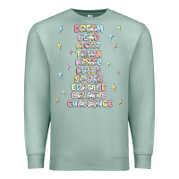 Seafoam jesus names believe Premium Sweatshirt - MaliasSmallBusiness