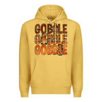 Antique Gold gobble with gnomies bbs Premium Hoodie - BundleAndBundleShop