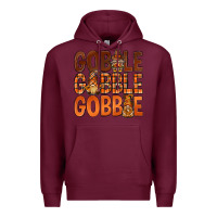 Burgundy gobble with gnomies bbs Premium Hoodie - BundleAndBundleShop