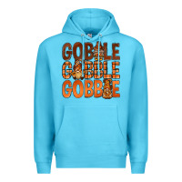 Ocean Blue gobble with gnomies bbs Premium Hoodie - BundleAndBundleShop