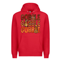 Red gobble with gnomies bbs Premium Hoodie - BundleAndBundleShop