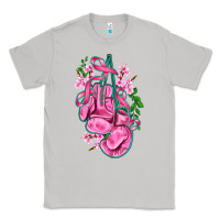 Moon Dust cancer boxing gloves with ribbon Classic Tee - AdoDesignShop