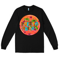 Black puerto rico coasters Long Sleeve Tee - AdoDesignShop