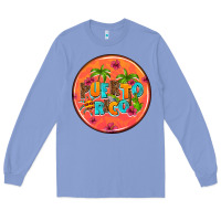Colony Blue puerto rico coasters Long Sleeve Tee - AdoDesignShop