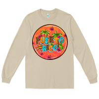 Mushroom puerto rico coasters Long Sleeve Tee - AdoDesignShop