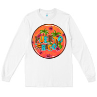 White puerto rico coasters Long Sleeve Tee - AdoDesignShop