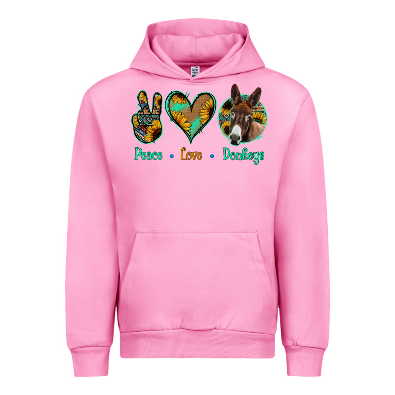 Peace Love Donkeys Urban Hoodie by Bettercallsaul | Teevron