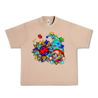 Burro autism sunflower gnome Urban Heavy Tee - Zillion Design Studio