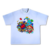 Grape Ice autism sunflower gnome Urban Heavy Tee - Zillion Design Studio