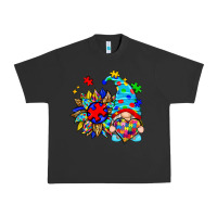 Pigment Black autism sunflower gnome Urban Heavy Tee - Zillion Design Studio