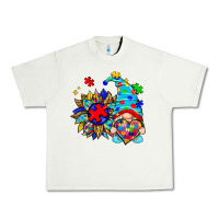 Pistachio autism sunflower gnome Urban Heavy Tee - Zillion Design Studio