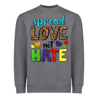 Storm spread love not hate Heavyweight Sweatshirt - texasbilliewilder