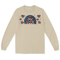 Mushroom american flag rainbow 16oz libbey cup Long Sleeve Tee - HRA Design Shop