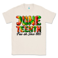 Natural juneteenth free ish since 1865 Classic Tee - HRA Design Shop