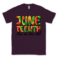 Plum juneteenth free ish since 1865 Classic Tee - HRA Design Shop