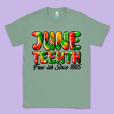 Juneteenth Free Ish Since 1865 Classic Tee Designed By Hra Design Shop