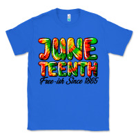 True Royal juneteenth free ish since 1865 Classic Tee - HRA Design Shop