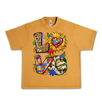 Peanut Butter autism love Urban Heavy Tee - Zillion Design Studio