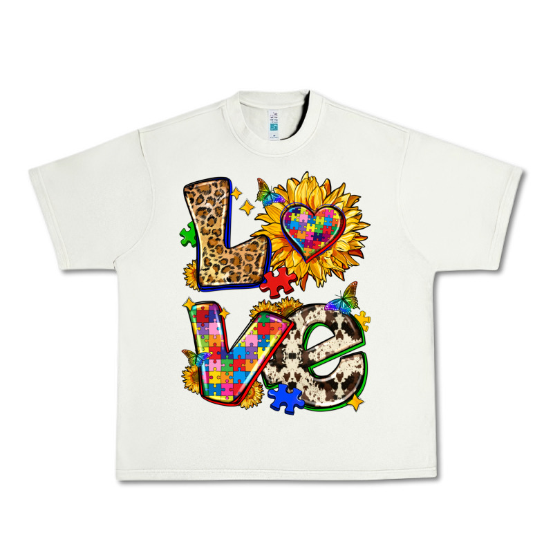 Autism Love Urban Heavy Tee by Zillion Design Studio | Teevron