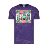 Cloud Purple respiratory therapist coffee cups Vintage Tee - Zillion Design Studio