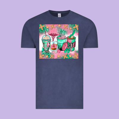 Respiratory Therapist Coffee Cups Vintage Tee Designed By Zillion Design Studio