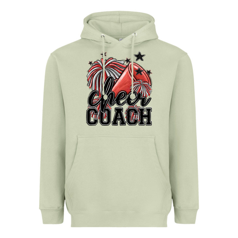 Cheer Coach Heavyweight Hoodie by MaliasSmallBusiness | Teevron