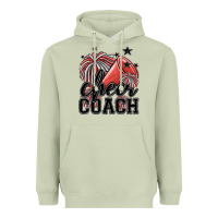 Matcha cheer coach Heavyweight Hoodie - MaliasSmallBusiness