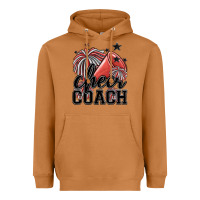Meerkat cheer coach Heavyweight Hoodie - MaliasSmallBusiness