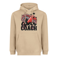 Mushroom cheer coach Heavyweight Hoodie - MaliasSmallBusiness