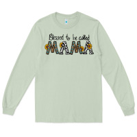 Matcha blessed to be called mama Long Sleeve Tee - CowhideDigitalArt