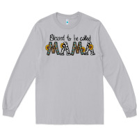 Moon Dust blessed to be called mama Long Sleeve Tee - CowhideDigitalArt