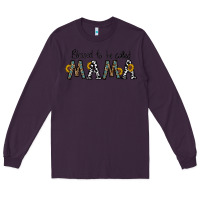 Plum blessed to be called mama Long Sleeve Tee - CowhideDigitalArt
