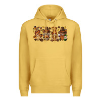 Antique Gold thanksgiving gnomies bbs Premium Hoodie - BundleAndBundleShop