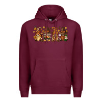 Burgundy thanksgiving gnomies bbs Premium Hoodie - BundleAndBundleShop