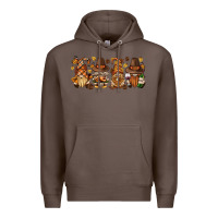 Coffee thanksgiving gnomies bbs Premium Hoodie - BundleAndBundleShop