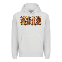 Dove Grey thanksgiving gnomies bbs Premium Hoodie - BundleAndBundleShop