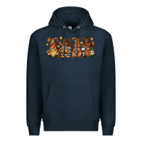 Navy thanksgiving gnomies bbs Premium Hoodie - BundleAndBundleShop
