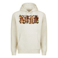 Oatmeal Heather thanksgiving gnomies bbs Premium Hoodie - BundleAndBundleShop