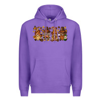 Purple thanksgiving gnomies bbs Premium Hoodie - BundleAndBundleShop