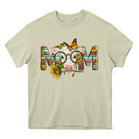 Mossy Western Baby Calf Mom With Sunflower Heavy Core Tee - LillyAllenDesigns