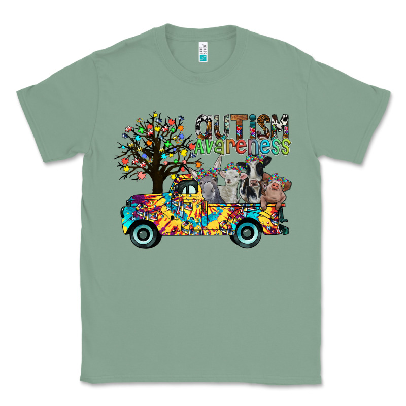 Autism Avareness3 Classic Tee by CowhideDigitalArt | Teevron
