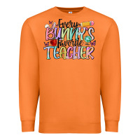 Carrot every bunnys favorite teacher Premium Sweatshirt - MaliasSmallBusiness