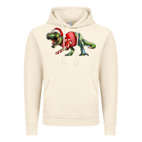 Vintage Artic t rex christmas Vintage Hoodie - RanaPortraitStore